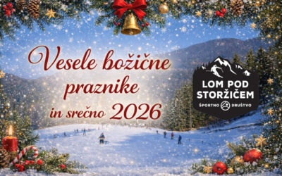 Vesele praznike in srečno 2026