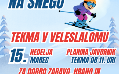 Razpis – Javorniški vikend na snegu in veleslalom